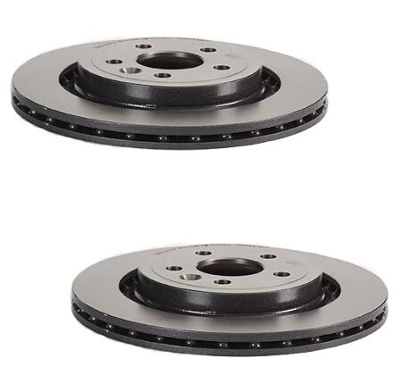 Volvo Brakes Kit - Pads & Rotors Front and Rear (336mm/302mm) (Ceramic) 31471028 - Brembo 1596602KIT